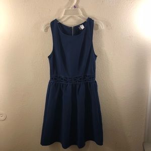 Navy blue dress